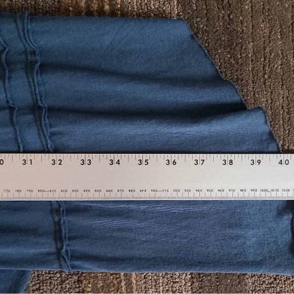 Johnny Was Pete & Greta Brea Jacket L Deep Ocean Snap Button Front Pockets NWT - Picture 9 of 9